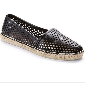 Dolce Vita Perforated Black Espadrilles